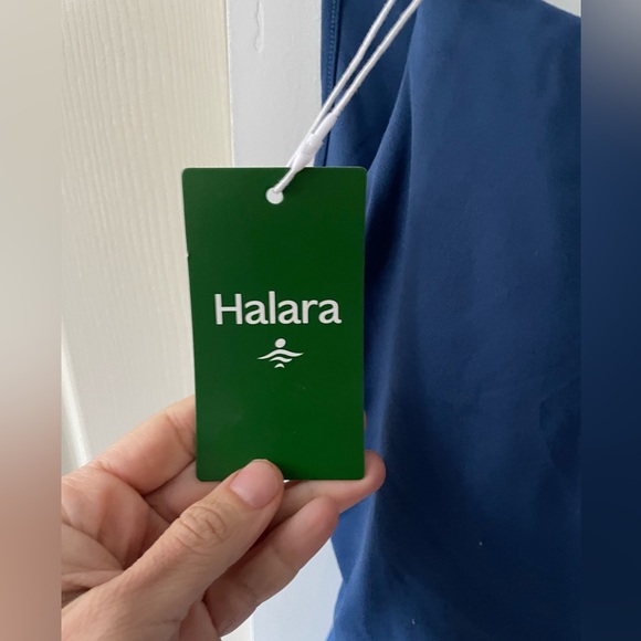 Halara SoftlyZero™ Plush Double Straps Active Dress size medium blue - Picture 4 of 10